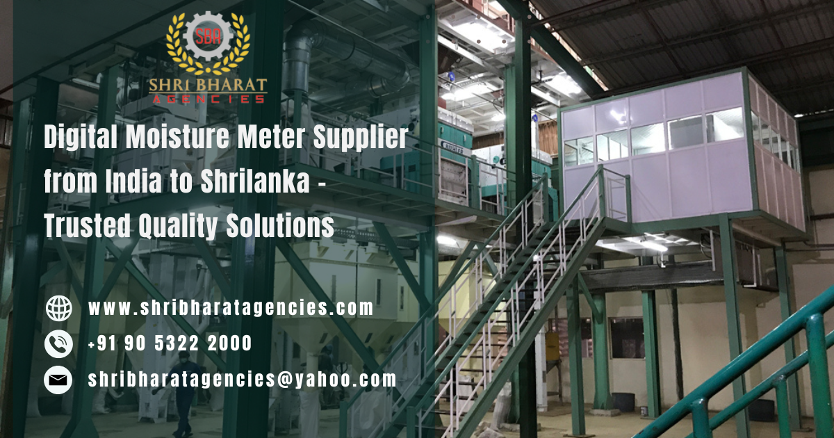 Digital Moisture Meter Supplier from India to Shrilanka – Trusted Quality Solutions